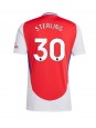 Arsenal Raheem Sterling #30 Domácí Dres 2024-25 Krátký Rukáv